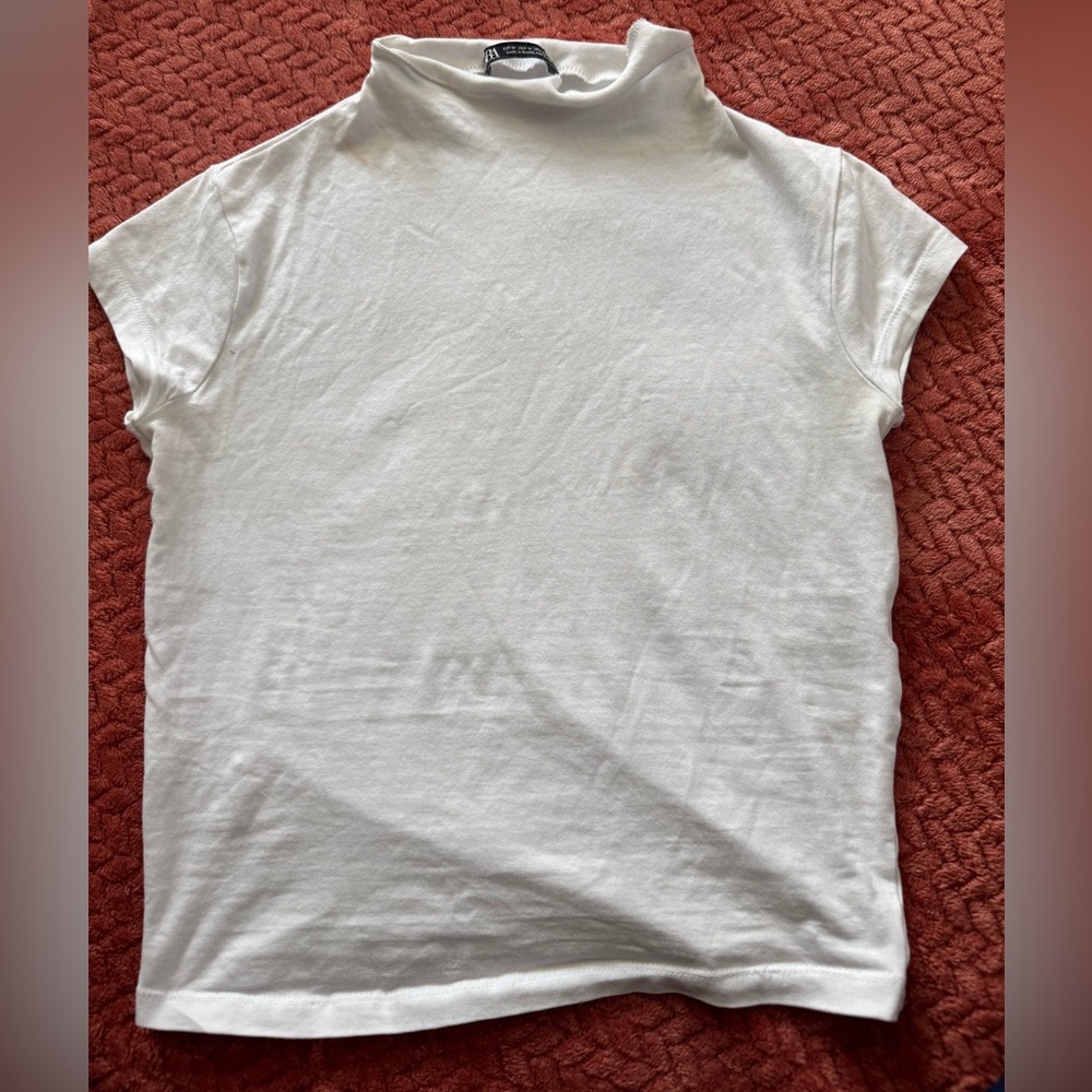 Zara white tee